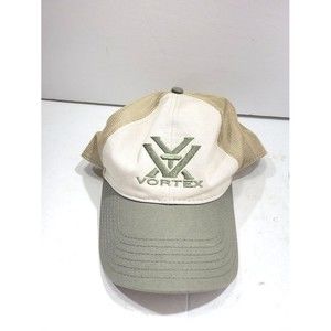 Vortex Optics Olive Green & Tan Mesh Snap Back Hat